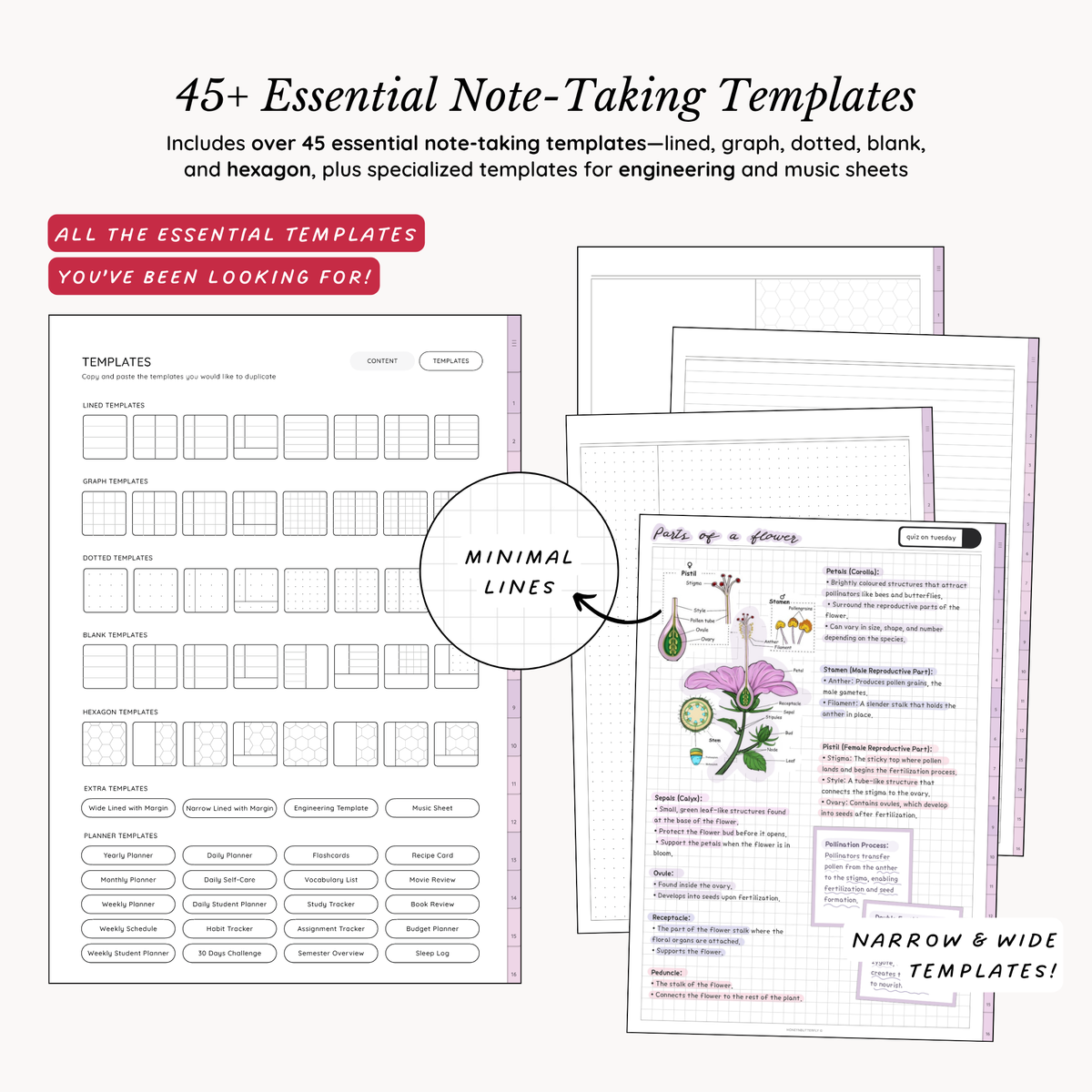 Everyday Digital Notebook (Lavender)