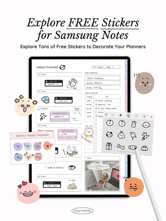 Where to Find Tons of Free Samsung Notes Stickers