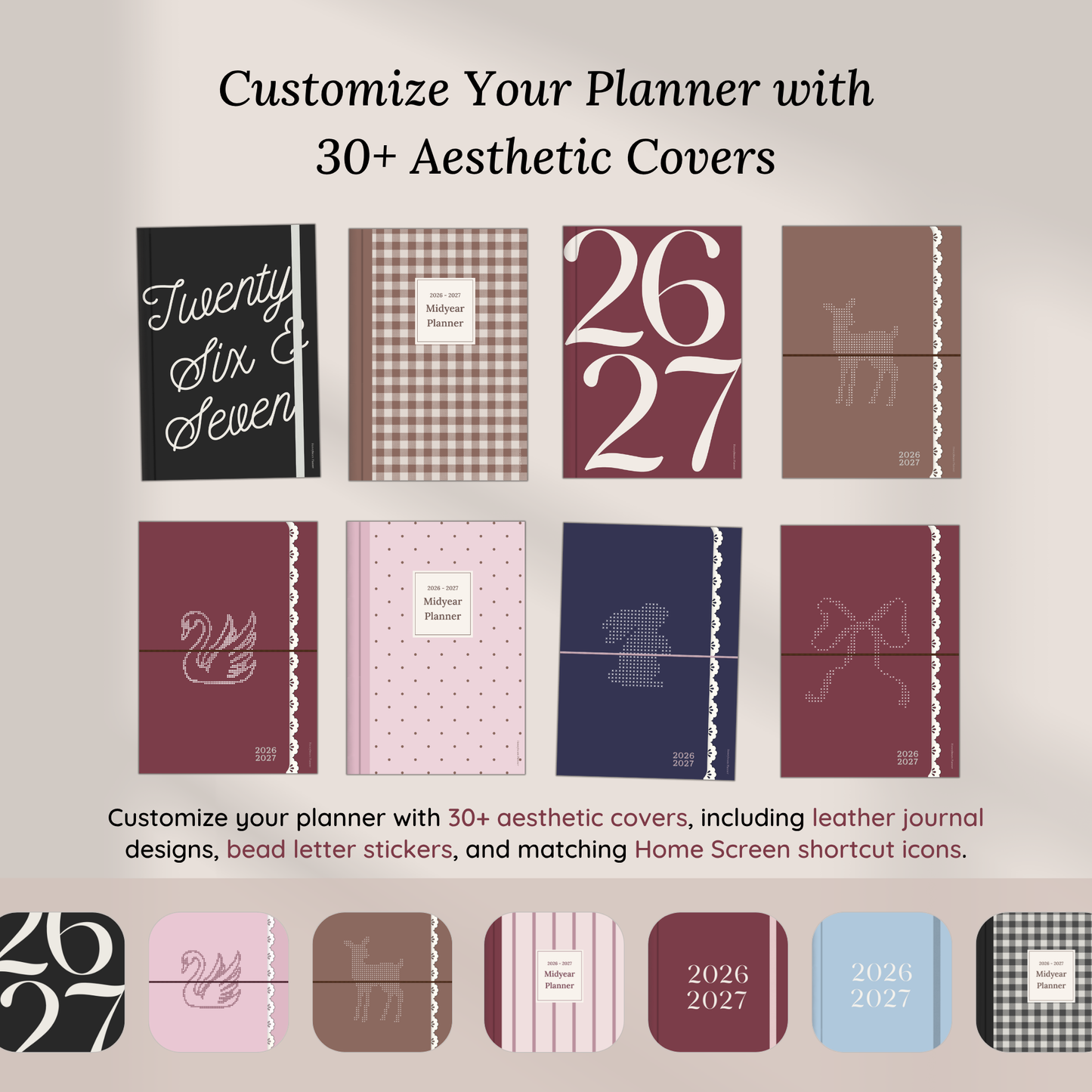 2026-2027 Midyear Everyday Planner