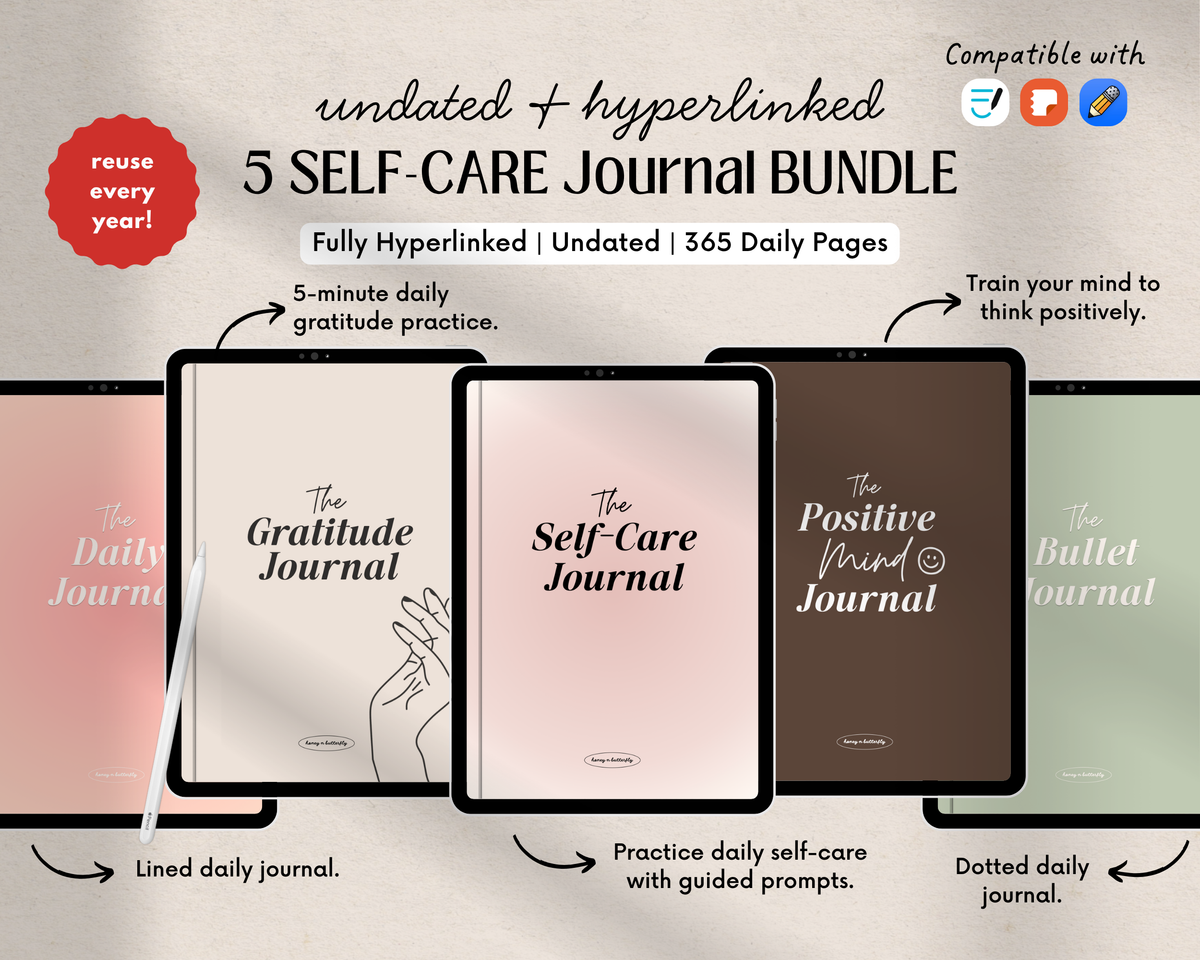 5 Digital Journal BUNDLE