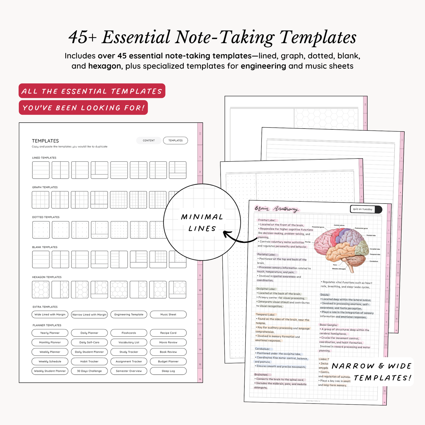 Everyday Digital Notebook (Candy)