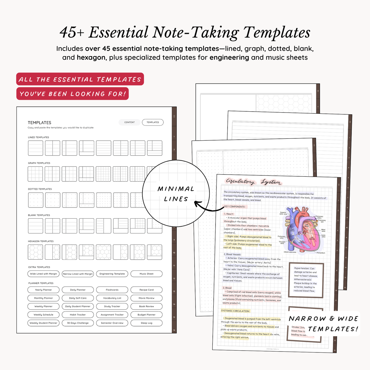 Everyday Digital Notebook (Chocolate)
