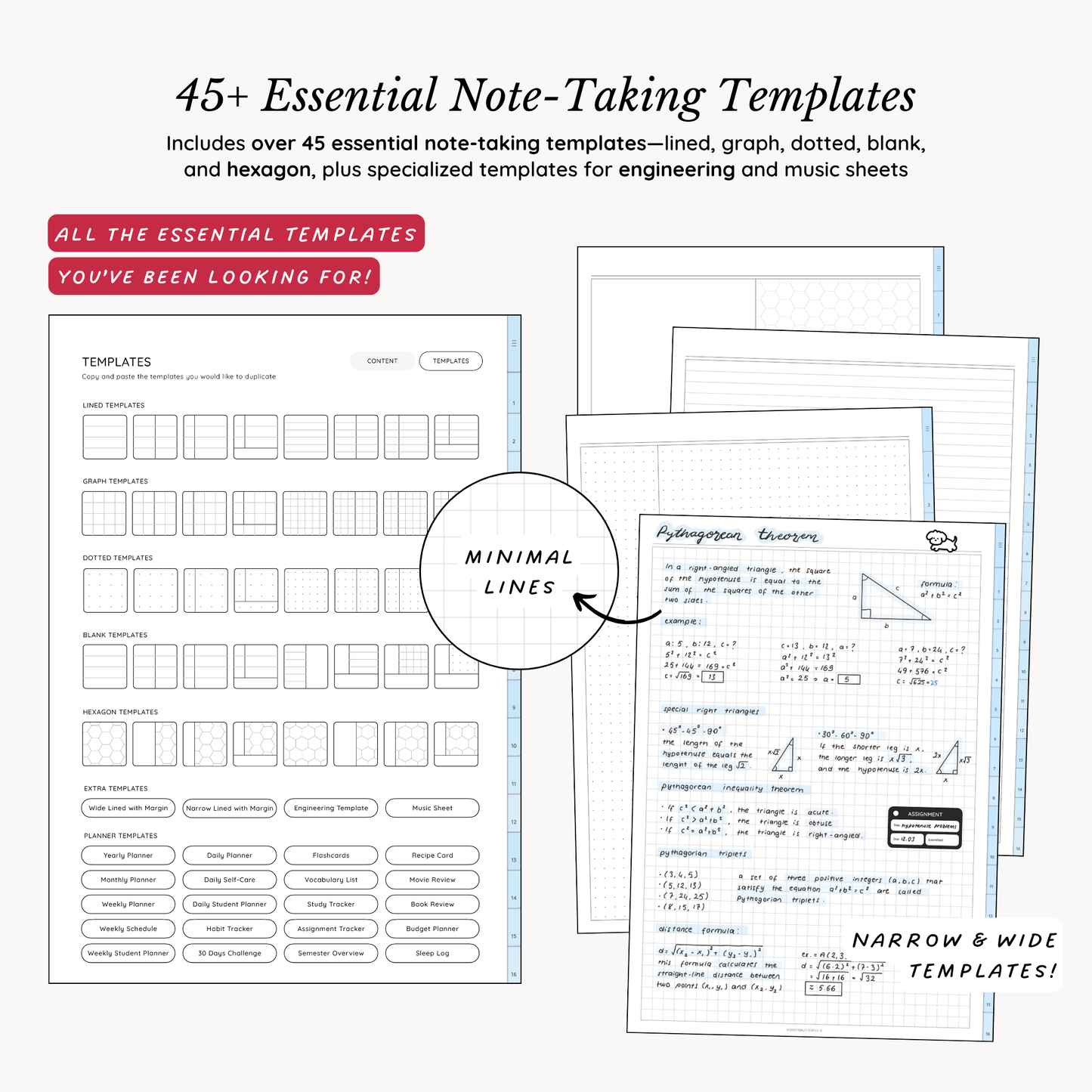 Everyday Digital Notebook (Sky)