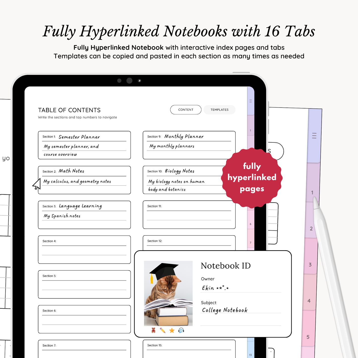 Everyday Digital Notebook (Bubble)