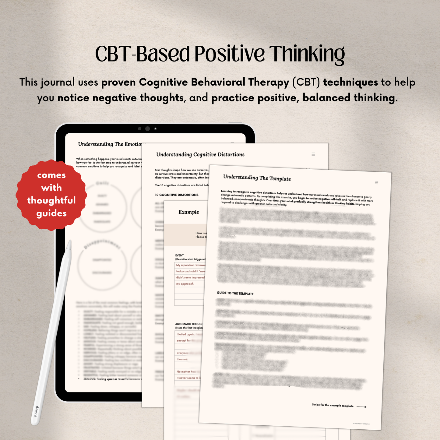 21-Days Positive Mind Journal (CBT-Based)