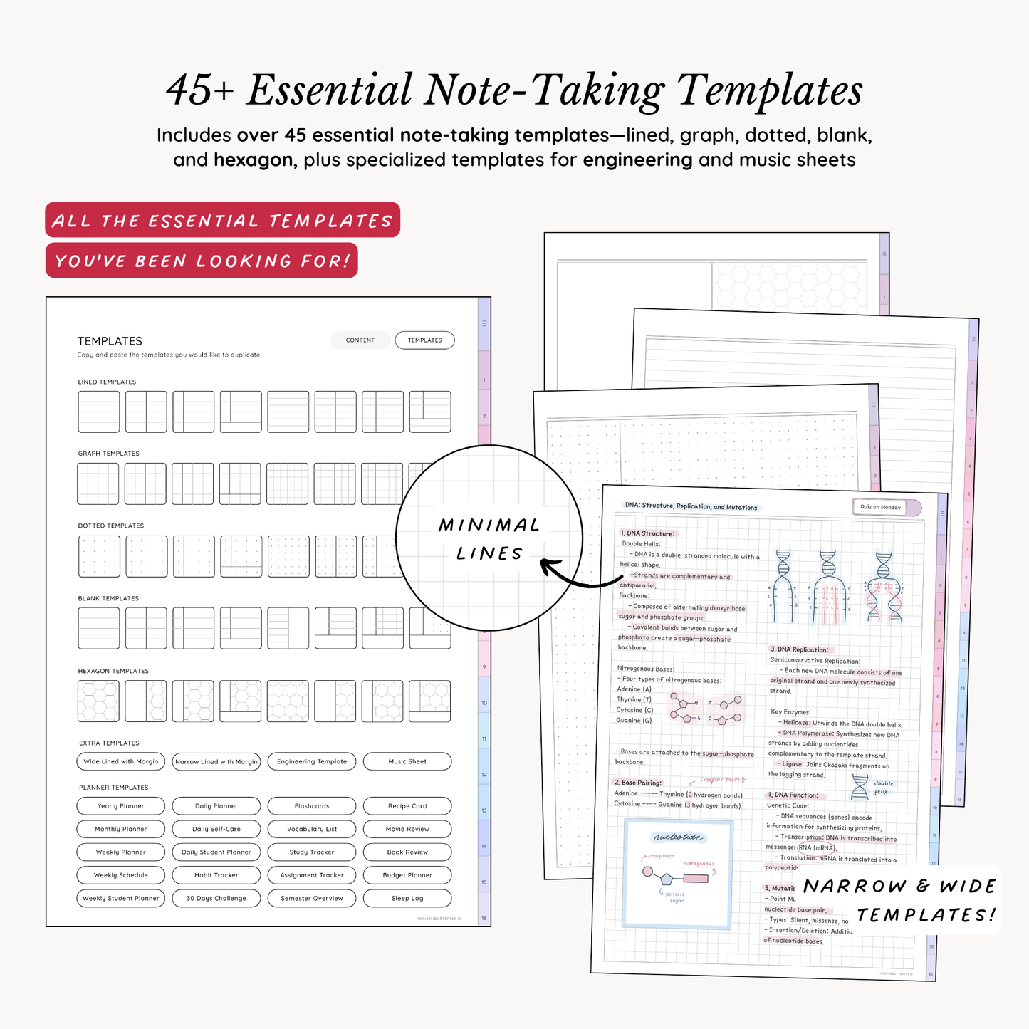 Everyday Digital Notebook (Bubble)