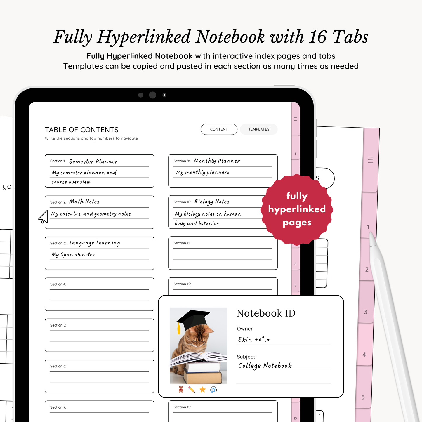 Everyday Digital Notebook (Candy)