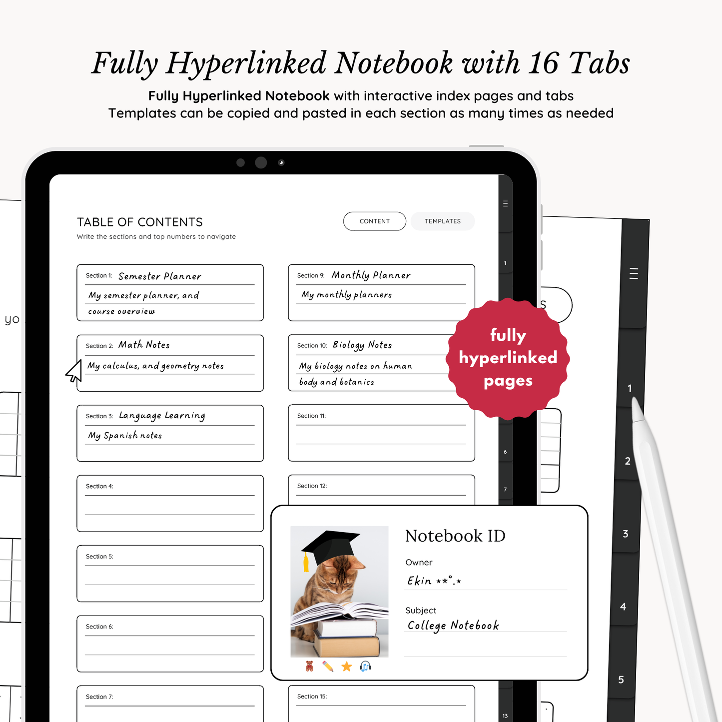 Everyday Digital Notebook (Charcoal)
