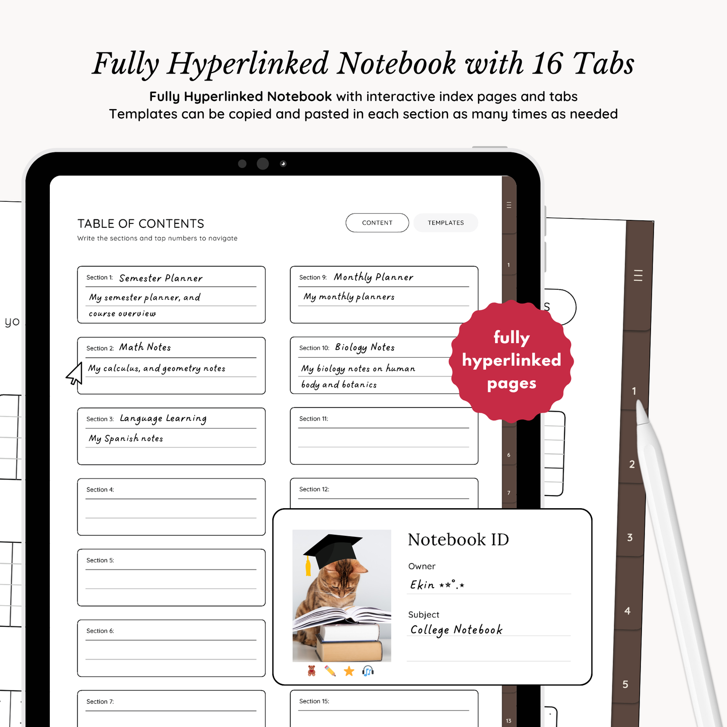 Everyday Digital Notebook (Chocolate)