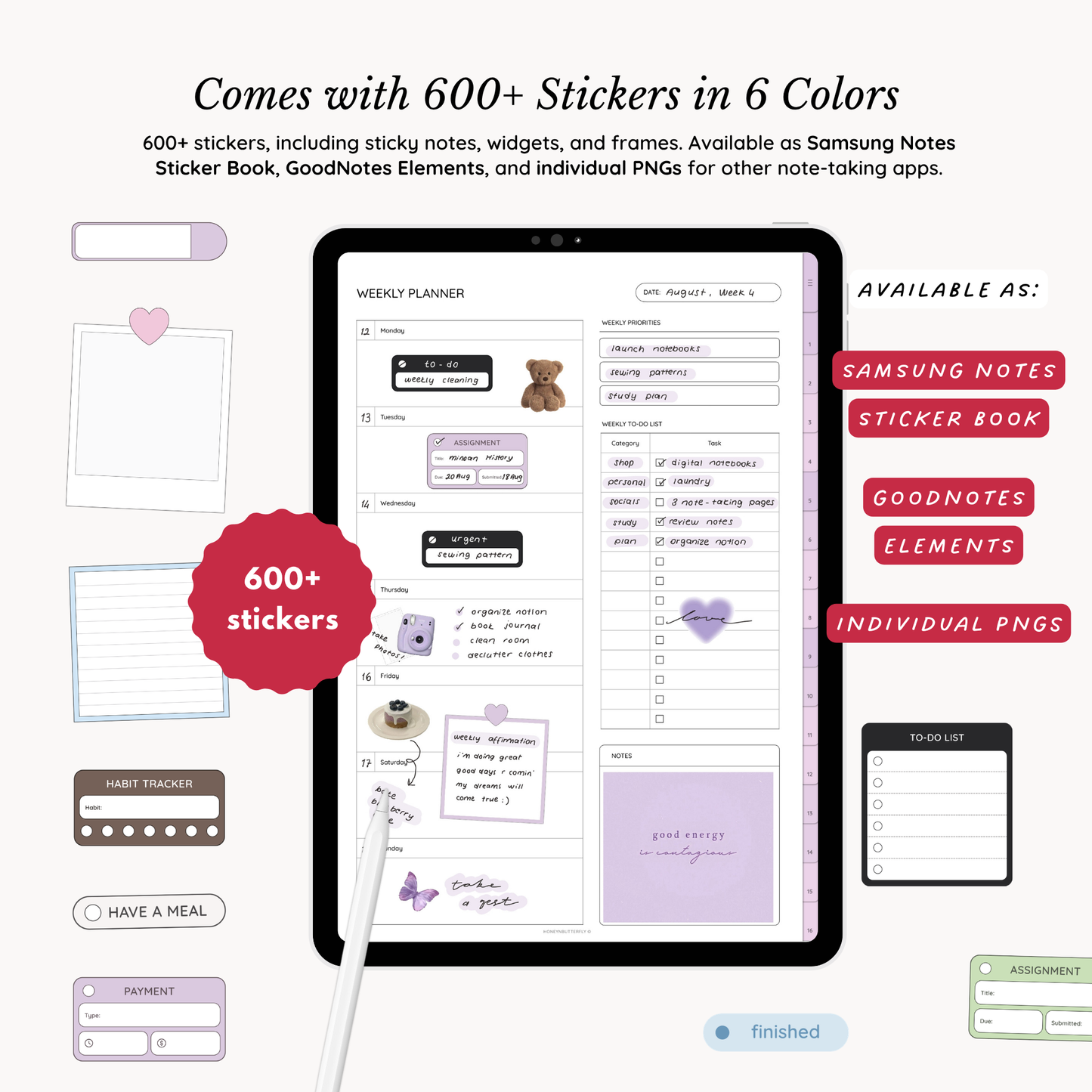 Everyday Digital Notebook (Lavender)