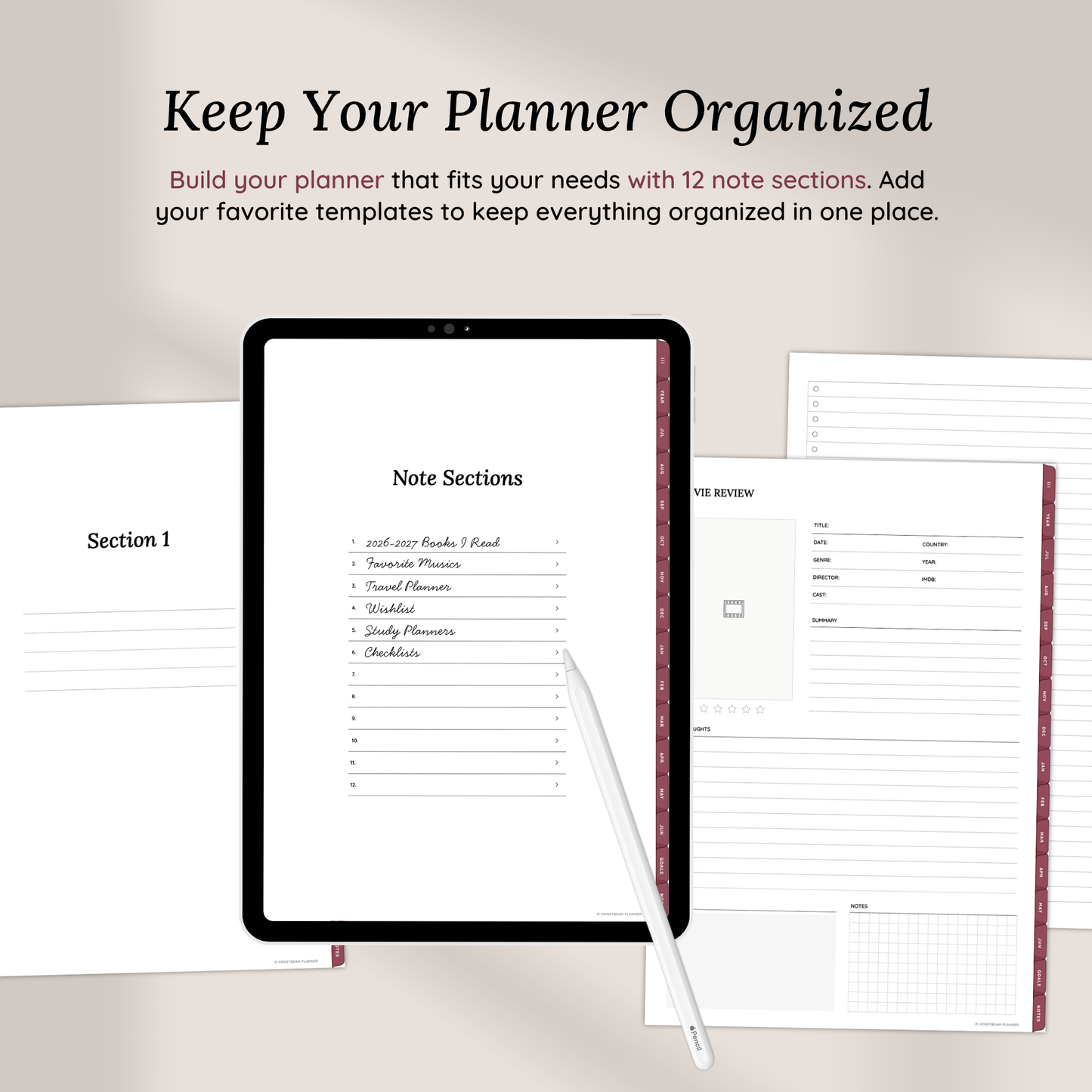 2026-2027 Midyear Everyday Planner